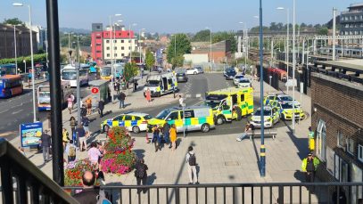 BREAKING NEWS! Persoană lovită de tren în Luton. Se pare că este vorba despre un român