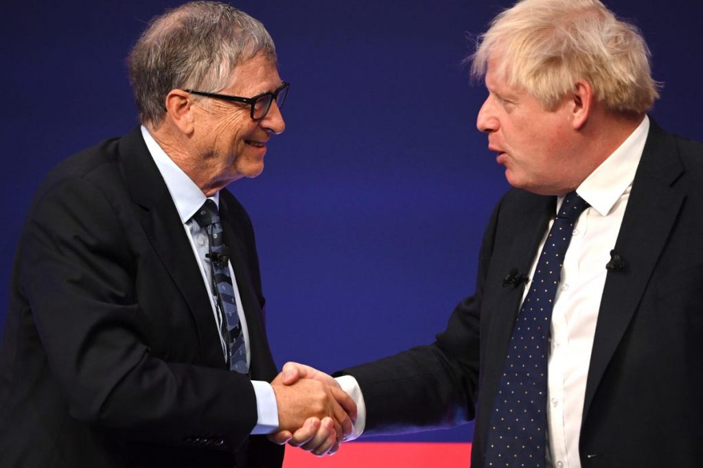 Boris Johnson, parteneriat cu Bill Gates pentru dezvoltarea de noi tehnologii de energie verde