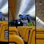 Incident într-un avion Cluj-Londra: Un bărbat a fost debarcat pentru că nu a vrut să poarte mască