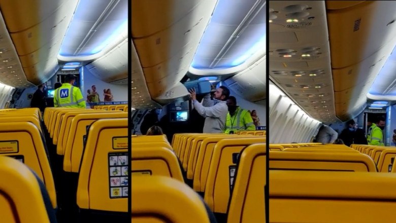 Incident într-un avion Cluj-Londra: Un bărbat a fost debarcat pentru că nu a vrut să poarte mască