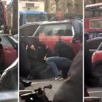 VIDEO - Urmărire ca-n filme după o spargere în centrul Londrei. Doi oameni au fost târâți afară dintr-o mașină