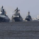 RUSIA trimite nave de război în apropierea Marii Britanii. Vase rusești în largul coastei irlandeze