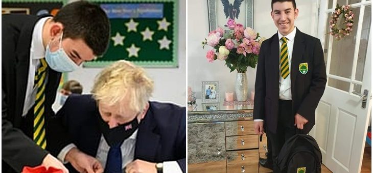 Un român de 13 ani l-a impresionat pe premierul britanic Boris Johnson