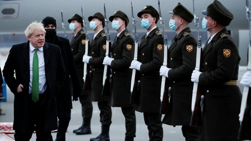 Boris Johnson la Kiev: „Rusia nu amenință doar Ucraina. Este un pericol evident pentru Europa”