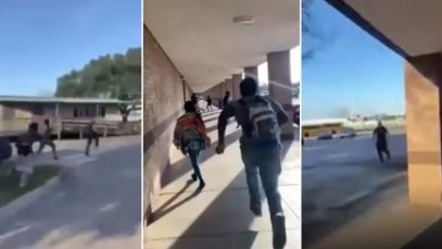 Imagini ȘOCANTE! Profesor atacat și bătut cu bestialitate de un grup de elevi într-o parcare