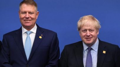Iohannis a discutat la telefon cu premierul britanic Boris Johnson despre situația din Ucraina