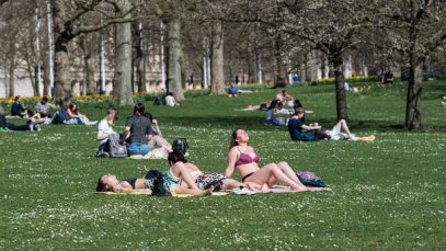 Primăvară călduroasă în Londra. Temperaturile pot atinge 20C timp de o săptămână