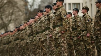Militarii britanici, cea mai mare desfășurare de forțe din Europa de Est