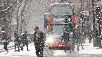 Vremea de iarnă continuă și în aprilie în Marea Britanie. Se anunță zăpadă de Paște