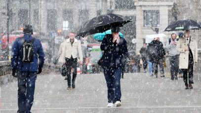 Iarnă în aprilie în Marea Britanie. Se anunță noi căderi de zăpadă și temperaturi de -7 C