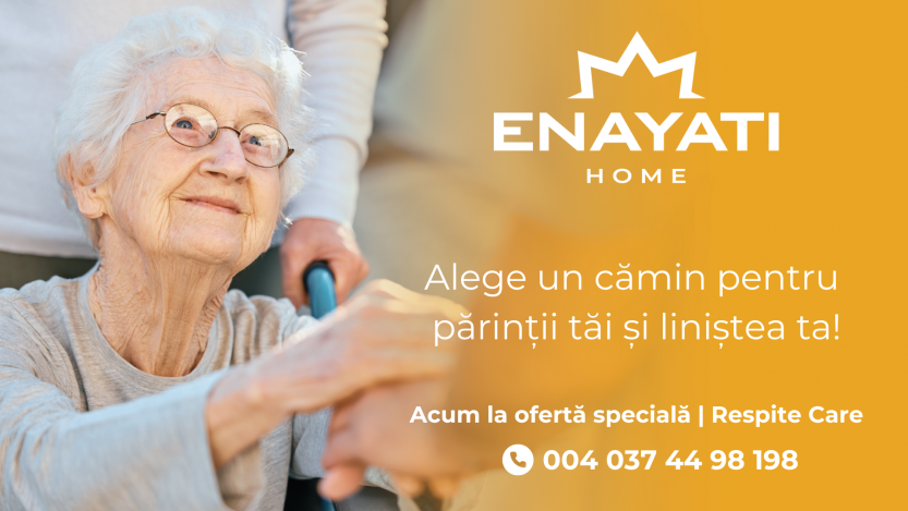 Alege pachetul Îngrijire temporară, în Enayati Home, pentru cei dragi ție(1)